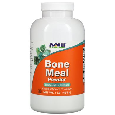 Кісткове борошно Now Foods (Bone Meal) 454 г