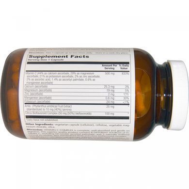 Комплекс вітамінів групи C, Pioneer Nutritional Formulas, 500 мг, 180 рослинних таблеток