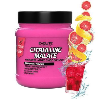 Citrulline Malate Evolite Nutrition 300 g grapefruit