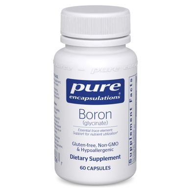 Борон Гліцинат Pure Encapsulations (Boron Glycinate) 60 капсул