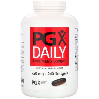 Полигликомплекс (PGX ), Natural Factors, ультра, 750 мг, 240 капсул купить в Киеве и Украине
