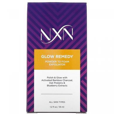Exfoliating powder-foam