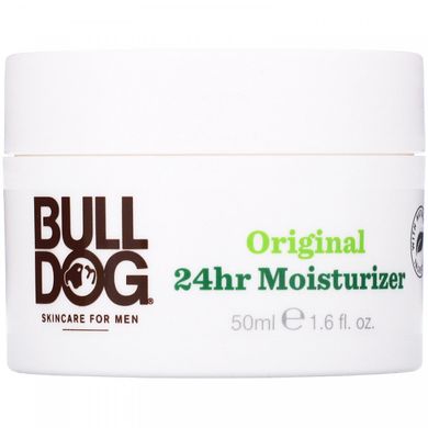 Зволожуючий крем 24 h, Bulldog Skincare For Men, 1,6 рідкої унції (50 мл)