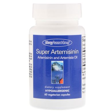 Супер артемізин, Super Artemisinin, Allergy Research Group, 60 вегетаріанських капсул