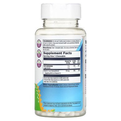 Витамин D-Rex, Vitamin D-Rex, Bubblegum, KAL, 400 МЕ, 90 жевательных купить в Киеве и Украине