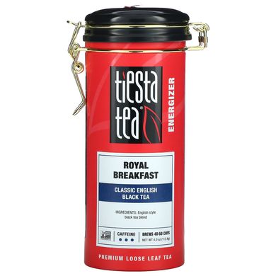 Tiesta Tea Company, Рассыпной чай премиум-класса, королевский завтрак, 4,0 унции (113,4 г) купить в Киеве и Украине