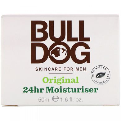 Зволожуючий крем 24 h, Bulldog Skincare For Men, 1,6 рідкої унції (50 мл)
