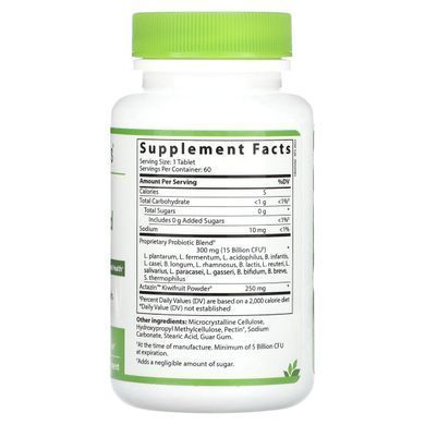 Probiotics PRO - 15 with kiwi Hyperbiotics 60 tablets