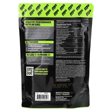 Pre-workout complex strength and energy MusclePharm 345 g