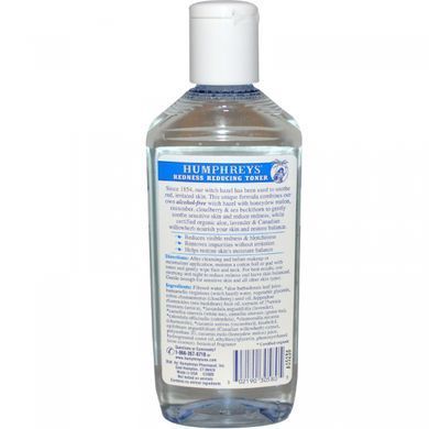 Тоник для лица от покраснений дыня и гамамелис без спирта Humphrey's (Reducing Facial Toner) 237 мл купить в Киеве и Украине