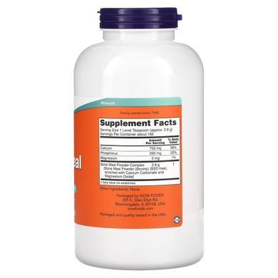 Костная мука Now Foods (Bone Meal) 454 г купить в Киеве и Украине