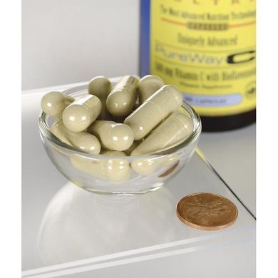 Вітамін C з біофлавоноїдами PureWay-C Swanson (Vitamin C with Bioflavonoids Featuring PureWay-C) 500 мг 90 капсул