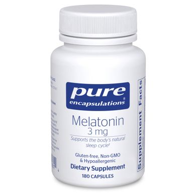 Мелатонін Pure Encapsulations (Melatonin) 3 мг 180 капсул