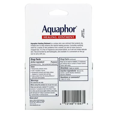 Лікувальна мазь, захист для шкіри, Aquaphor, 10 г