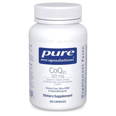 Коэнзим Q10 Pure Encapsulations (CoQ10) 120 мг 120 капсул купить в Киеве и Украине