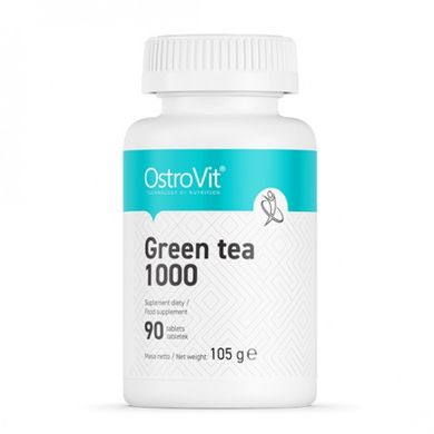 Зелений чай 1000, GREEN TEA 1000, OstroVit, 90 таблеток