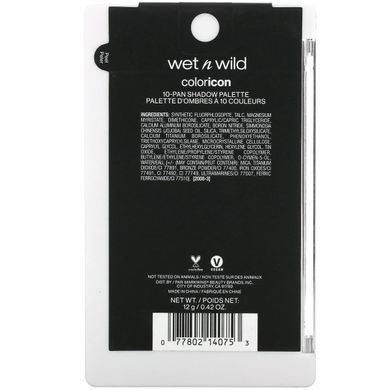 Wet n Wild, Color Icon, Call Me Sunshine, палитра теней из 10 оттенков, 12 г (0,42 унции) купить в Киеве и Украине