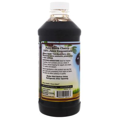 Сік чорної вишні несолодкий Dynamic Health Laboratories (Black Cherry Juice) 473 мл