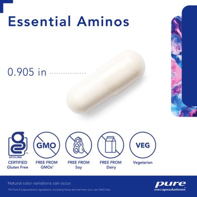 Незамінні амінокислоти Pure Encapsulations (Essential Aminos) 180 капсул