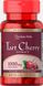 Пирог вишневый экстракт, Tart Cherry Extract, Puritan's Pride, 1000 мг, 60 капсул фото