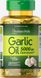 Чесночное масло, Garlic Oil, Puritan's Pride, 5000 мг, 250 капсул фото