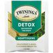 Twinings, Детокс, адаптогены, зеленый чай со вкусом грейпфрута и базилика, 18 чайных пакетиков, 1,27 унции (36 г) фото
