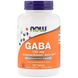 ГАМК гамма-аміномасляна кислота Now Foods (GABA) 750 мг 120 таблеток фото