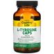 L-тирозин, Country Life, 500 мг, 100 рослинних капсул фото