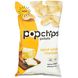 Popchips, Картопляні чіпси, витриманий білий чеддер, 5 унцій (142 г) фото