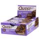 Протеїновий батончик, шоколад з карамеллю, Quest Nutrition, 12 батончиків, 60 г кожен фото