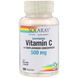 Забуферений вітамін С з біофлавоноїдним концентратом, Vitamin C w/ Bioflavonoid Complex, Solaray, 500 мг, 100 капсул фото