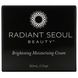 Освітлюючий зволожуючий крем, Brightening Moisturizing Cream, Radiant Seoul, 50 мл фото