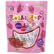 Lollipops with strawberry flavor