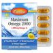 Максимум Омега 2000, натуральный лимон, Maximum Omega 2000, Natural Lemon, Carlson Labs, 2000 мг, 30 мягких капсул фото