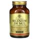 Селен Solgar (Selenium) 200 мкг 250 таблеток фото