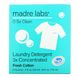 Madre Labs, моющее средство для стирки, тройной концентрации, свежесть хлопка, 6 пакетиков по 118 4 жидк. Унции фото