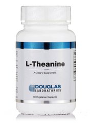 Теанін Douglas Laboratories (L-Theanine) 60 вегетаріанських капсул