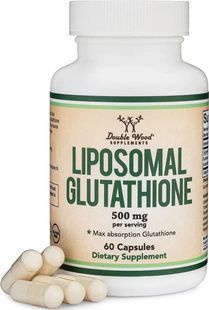 Липосомальный глутатион Double Wood (Liposomal Glutathione) 60 капсул купить в Киеве и Украине