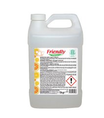 Органічний засіб для миття посуду, апельсинове масло, Friendly Organic, 5 л