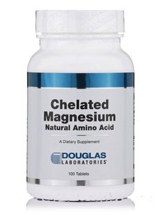 Хелатный магний Douglas Laboratories (Chelated Magnesium) 100 таблеток купить в Киеве и Украине