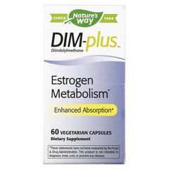 Метаболизм эстрогенов Nature's Way (DIM-plus Estrogen Metabolism) 60 вегетарианских капсул купить в Киеве и Украине