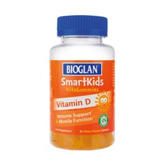Биоглан Витамин Д для детей желейки Bioglan SmartKids Vitamin D Vitagummies) 30 шт купить в Киеве и Украине