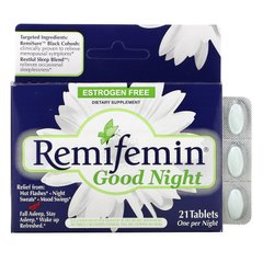 Реміфемін, «На добраніч», Enzymatic Therapy, 21 таблетка