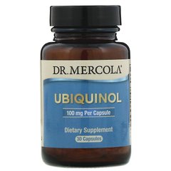 Убихинол Dr. Mercola (Ubiquinol) 100 мг 30 капсул купить в Киеве и Украине