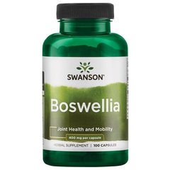 Босвелія Swanson (Boswellia) 400 мг 100 капсул