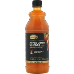 Яблучний оцет з медом манука, UMF5 +, Comvita, 750 мл