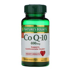 Коэнзим CoQ10 Nature's Bounty ( CoQ10) 400 мг 39 капсул купить в Киеве и Украине