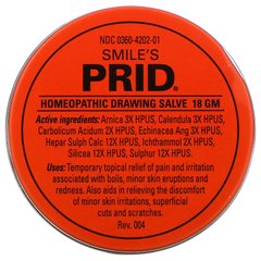 Гомеопатичний крем-витяжка Smile's Prid, Hyland's, 18 г