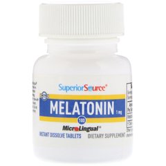 Мелатонін Superior Source (Melatonin) 1 мг 100 таблеток