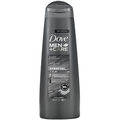 Dove, Men + Care, шампунь, очищающий, уголь + глина, 12 жидких унций (355 мл) купить в Киеве и Украине